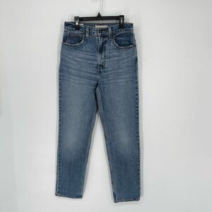 Levi’s Premium 70s High Waist Slim Fit Straight Leg Denim Jeans Size 27 Blue